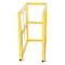 Vestil Yellow Powder Coat Steel Cylinder Barricade Rack 3 Cylinder Capacity CYL-FMSR-3 - alternate 3